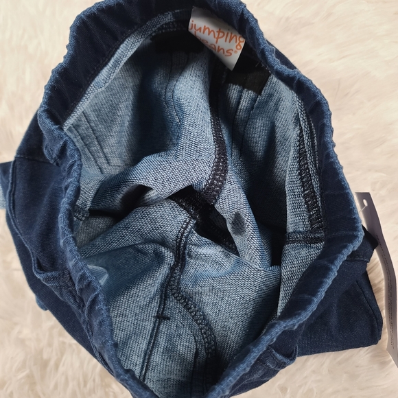 Jumping Beans Girls Blue Jean Pull On Stretch Shorts Size 6 (NWT) - Picture 3 of 6